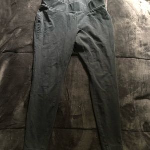 Lands End Black Leggings